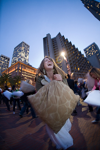 pillow fight